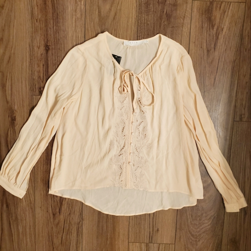 NWT Anthropologie Astr The Label Long Sleeve Top